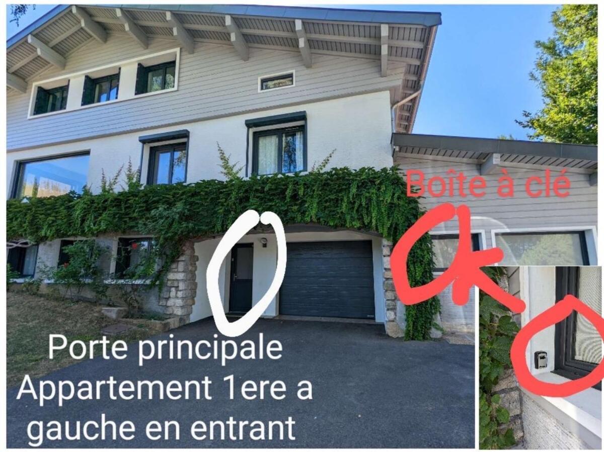Appartement Independant 30 M² A 500M Du Lac, 2 Velos Et Parking Fournis Sévrier Екстериор снимка